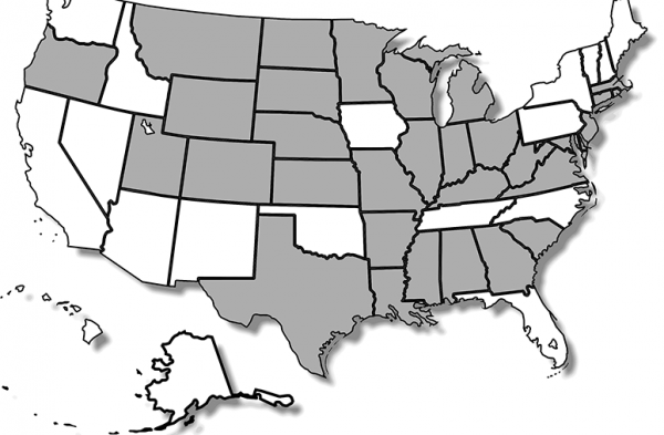 KN Architecture License Map